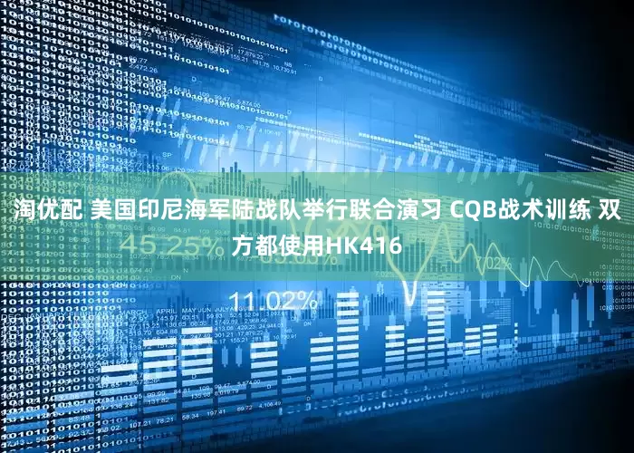 淘优配 美国印尼海军陆战队举行联合演习 CQB战术训练 双方都使用HK416