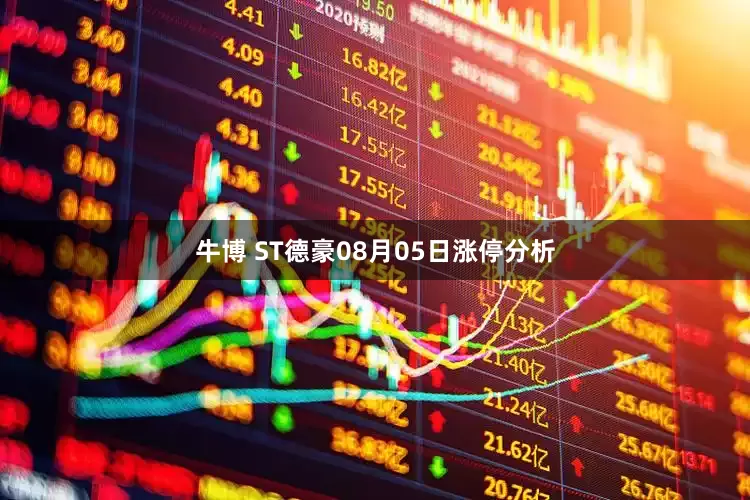 牛博 ST德豪08月05日涨停分析