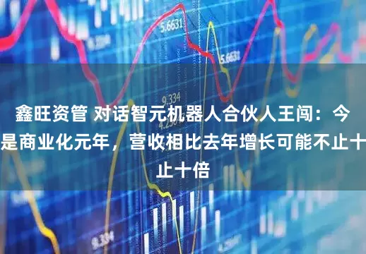 鑫旺资管 对话智元机器人合伙人王闯：今年是商业化元年，营收相比去年增长可能不止十倍